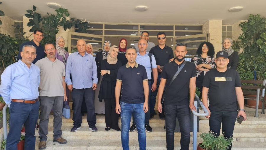 حورة : جولة تعليمية لمدراء المدارس الابتدائية في مدينة القدس. 